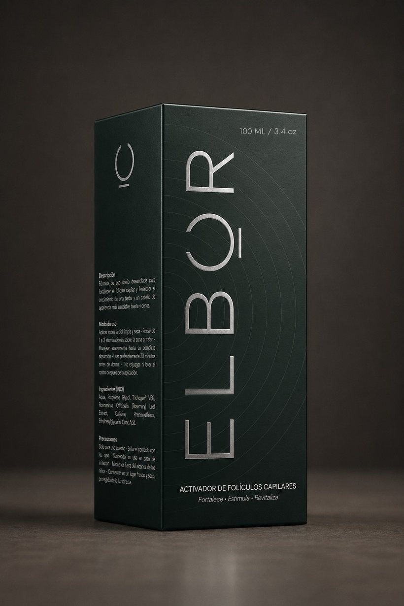 Caja de Elbor, activador de folículos capilares, 100 ml